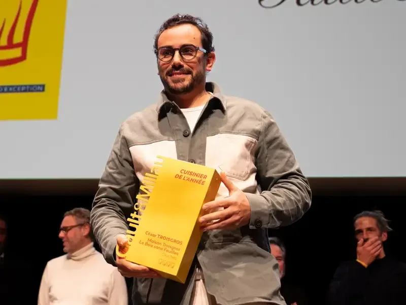 césar troisgros cuisinier de l'année