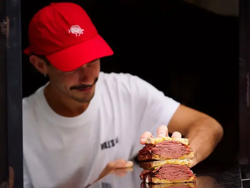 Will's Deli sandwich pastrami