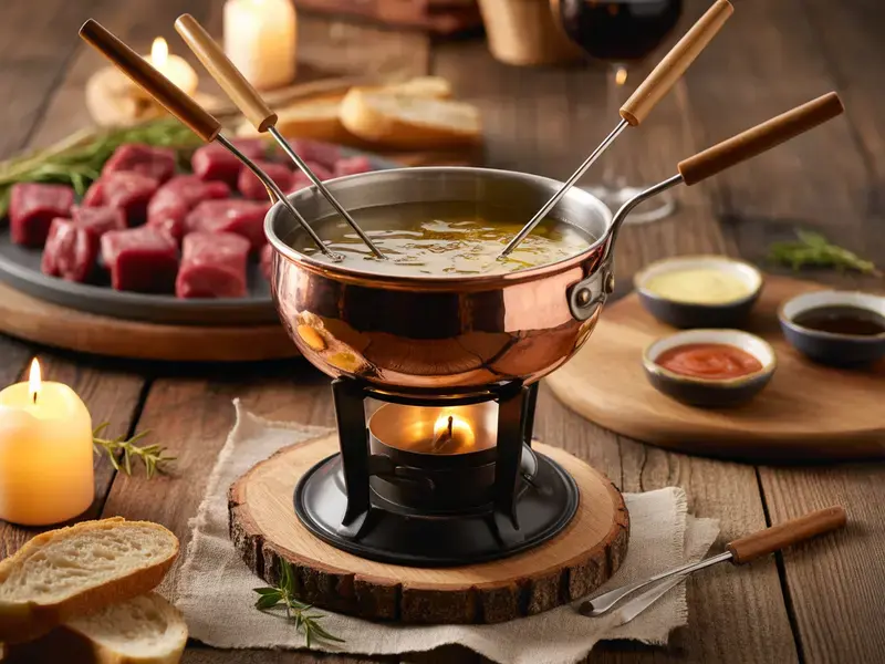 accompagnement fondue bourguignonne - Fine Dining Lovers