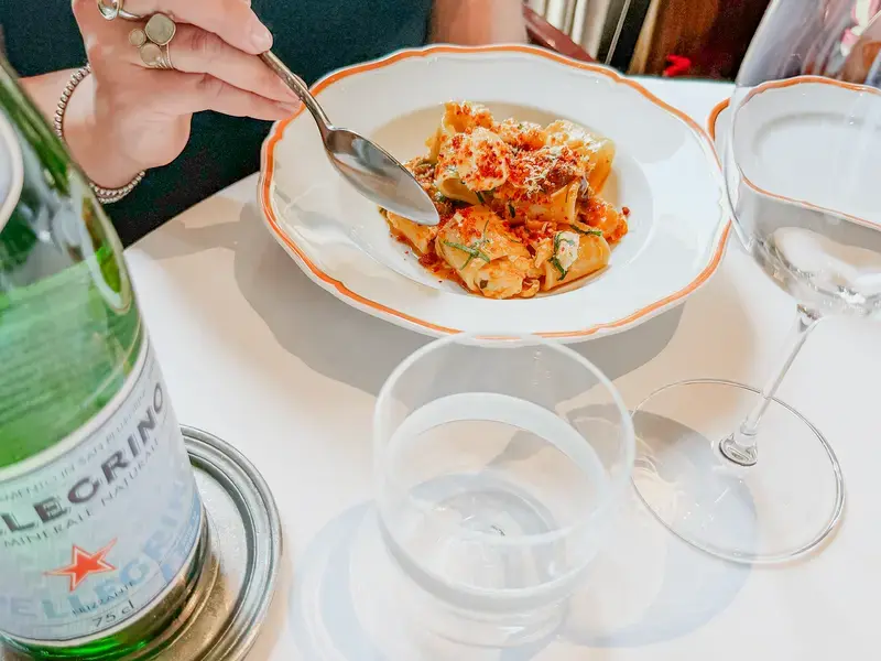 paccheri au bar langosteria