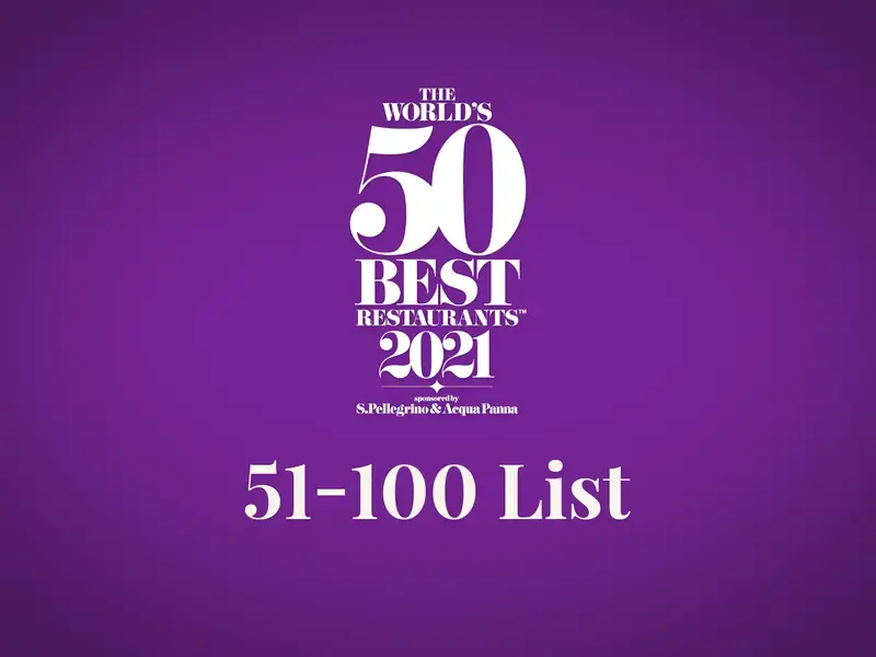 World's 50 Best Restaurants 2021 - 51 à 100