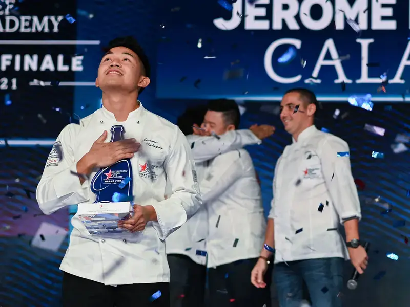 Calayag gagnant S.Pellegrino Young Chef Academy 2021