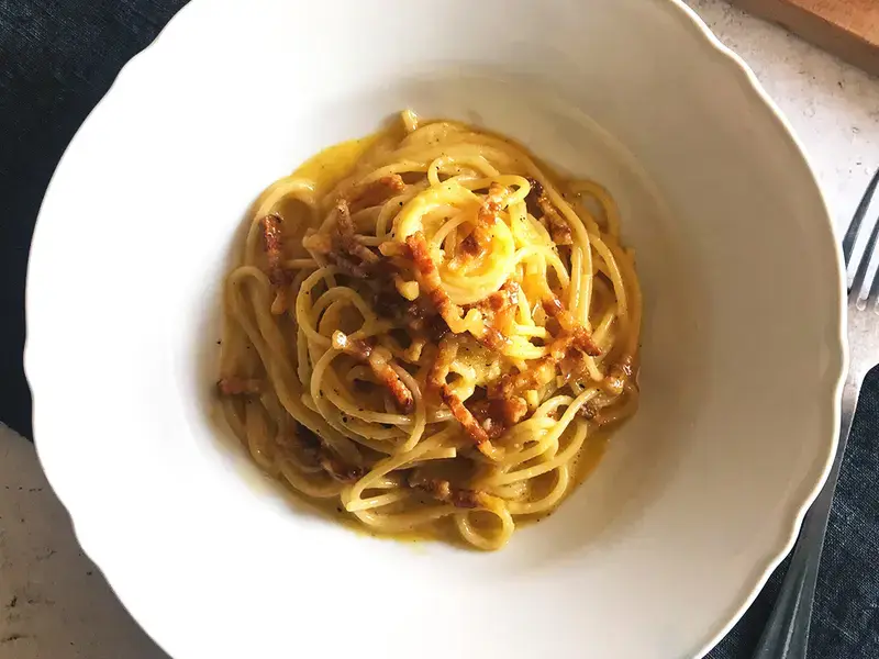 Carbonara : histoire et recette originale