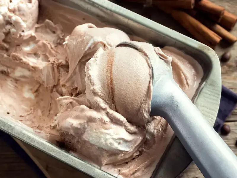 Glace maison sans machine
