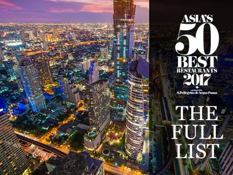 Asia's 50 Best Restaurants : la liste complète ici