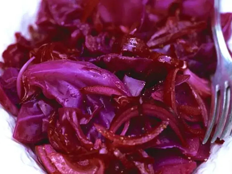 Recette au chou rouge