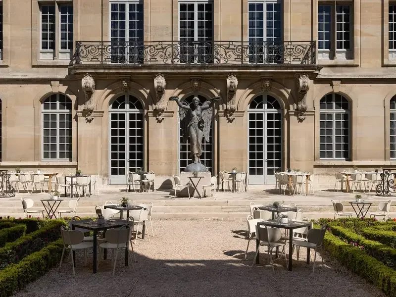 Restaurants dans terrasses cachées à Paris