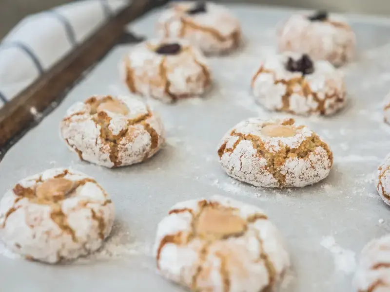 amaretti biscuits italiens - Fine Dining Lovers