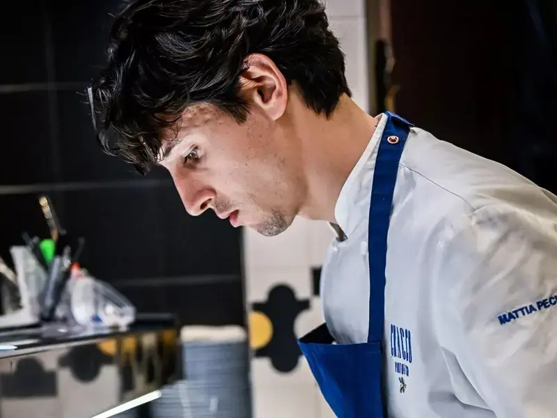 Mattia Pecis, chef du restaurant Cracco Portofino