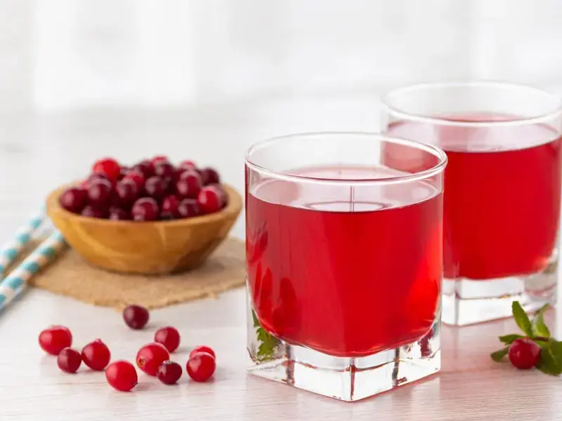 jus canneberge