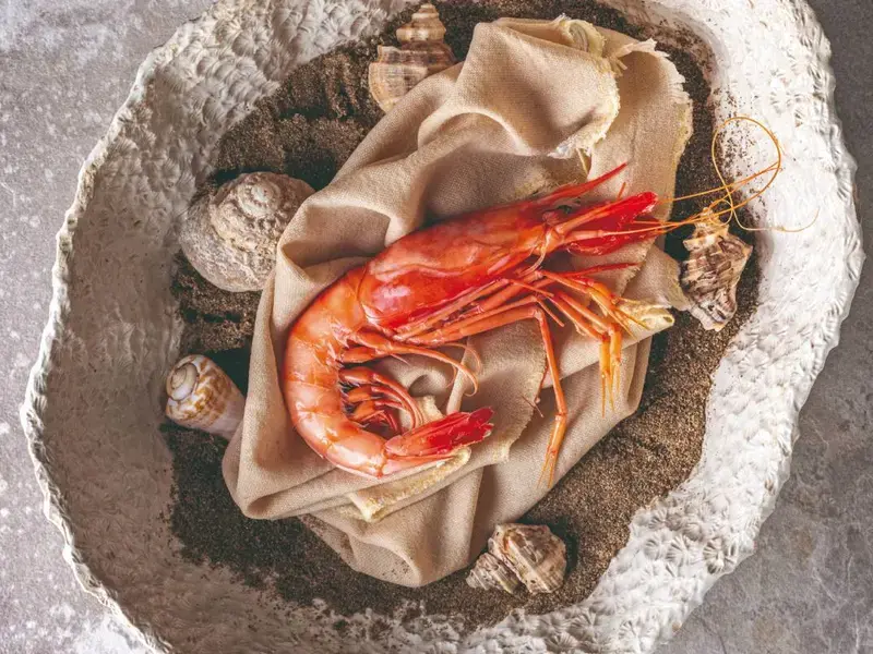 gambas rouge