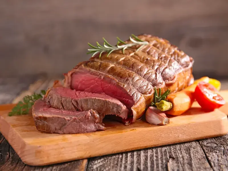 temps cuisson rosbeef