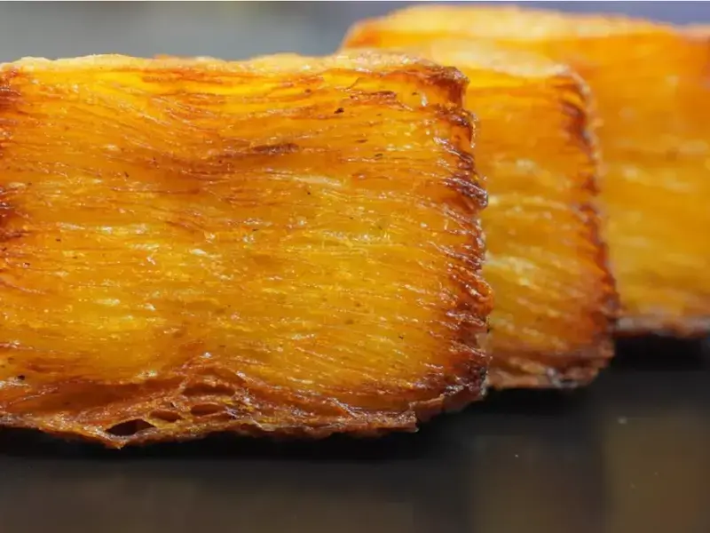 millefeuille pommes de terre croustillant