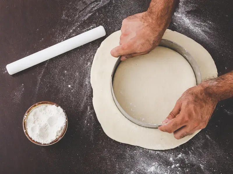 restes de pâte brisée