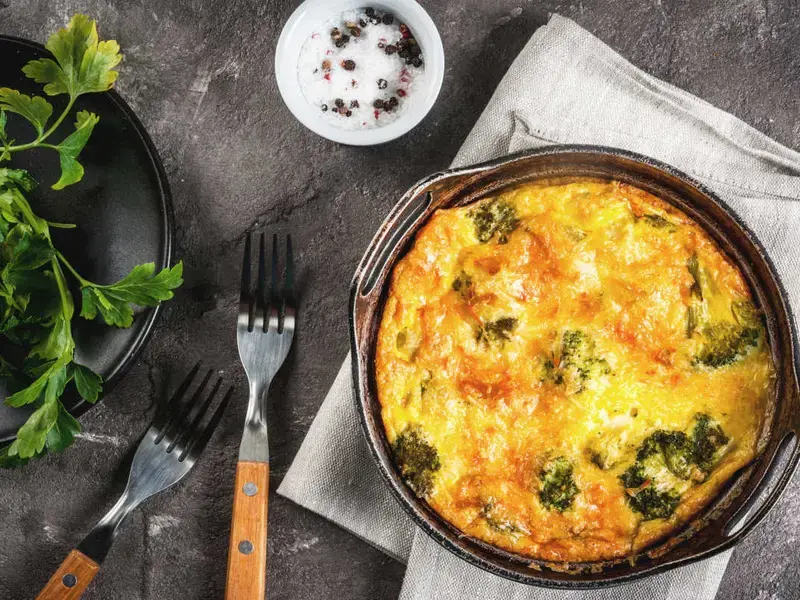 Quiche sans pâte