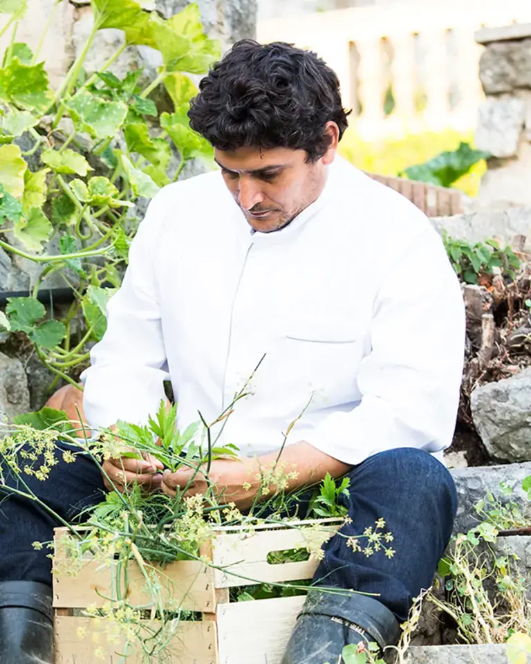 Mauro Colagreco jardin
