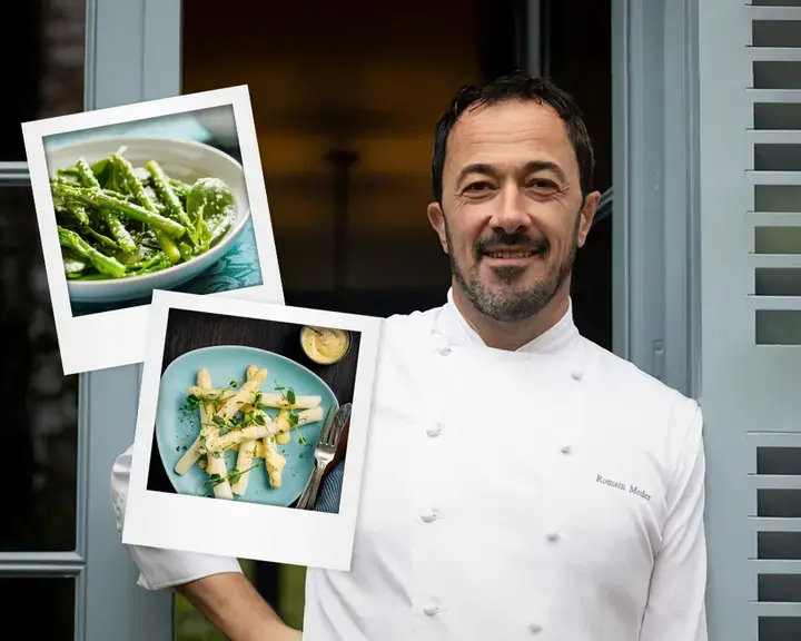 Romain Meder : comment cuisiner l'asperge