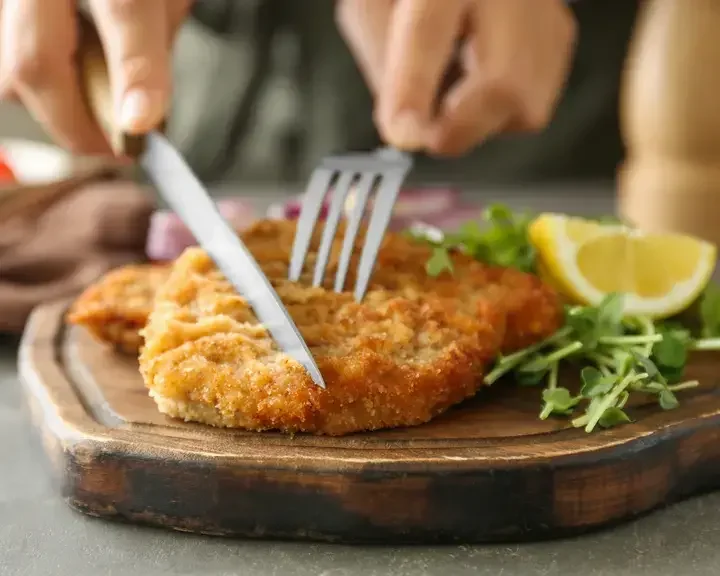 aubergine façon schnitzel