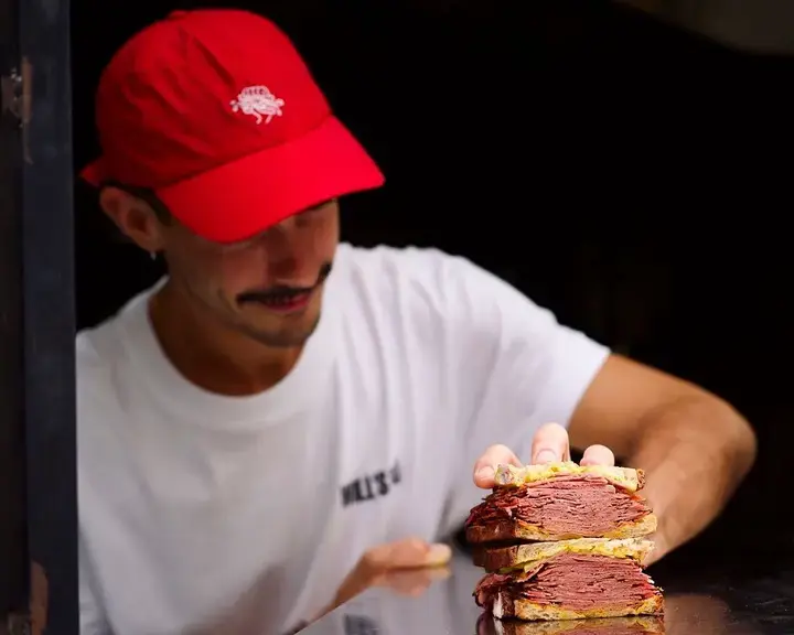 Will's Deli sandwich pastrami
