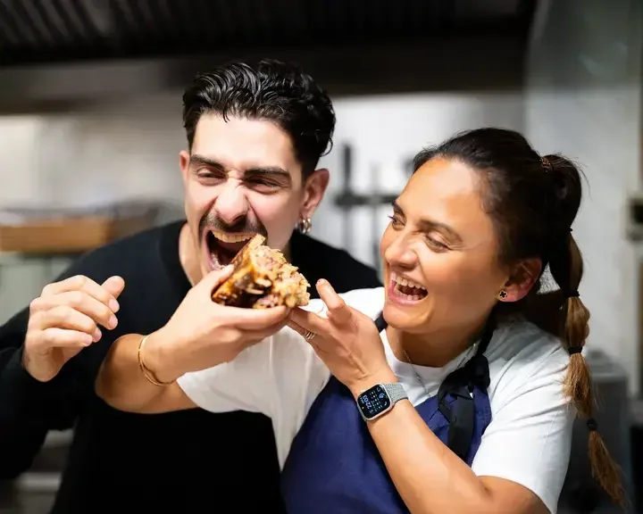 Simon et Beatriz Gonzalez