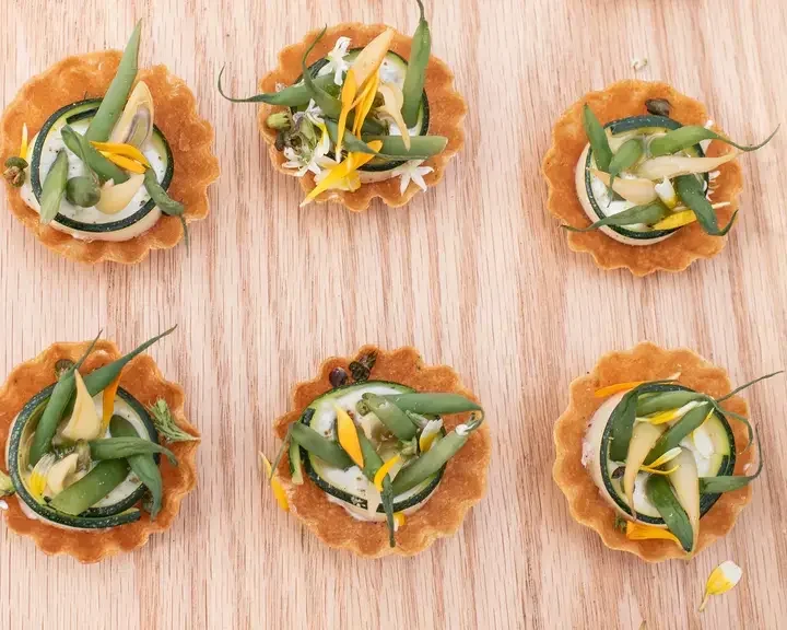 tartelette haricots verts
